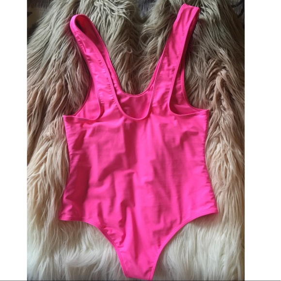 BEACH RIOT The Delano Cross One Piece in Pink - Picture 2 of 5